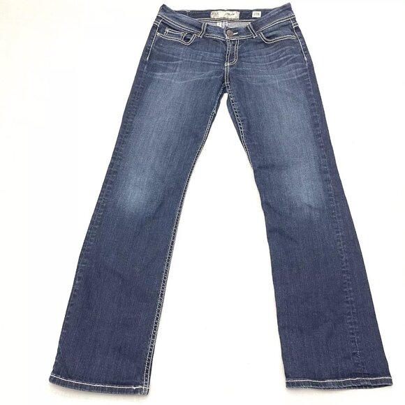 BKE Denim Harper Women’s Boot Cut Blue Jeans Size‎ 27R - Picture 1 of 8